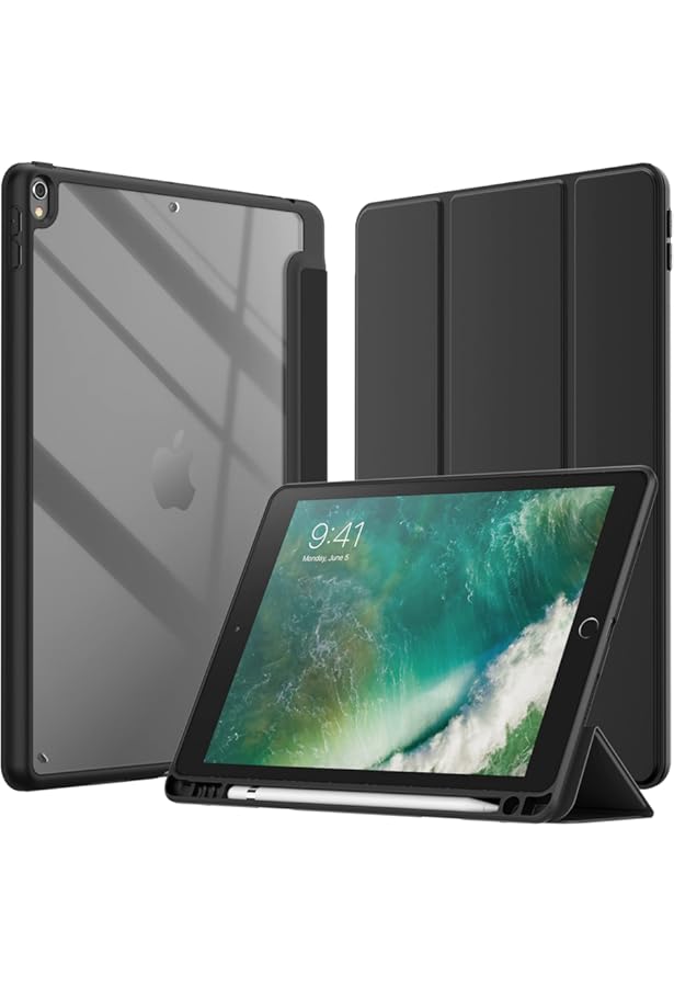Amazon.com: Apple Leather Smart Cover for iPad 10.5-inch (7th and